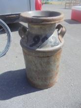 Vintage Steel Milk Can