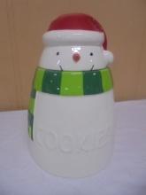 Snowman Cookie Jar