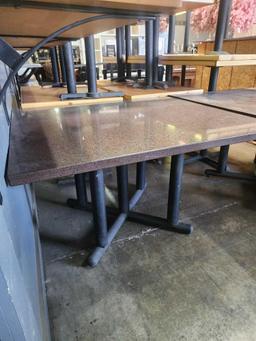 52 in. x 46 in. Granite Top Outdoor Table