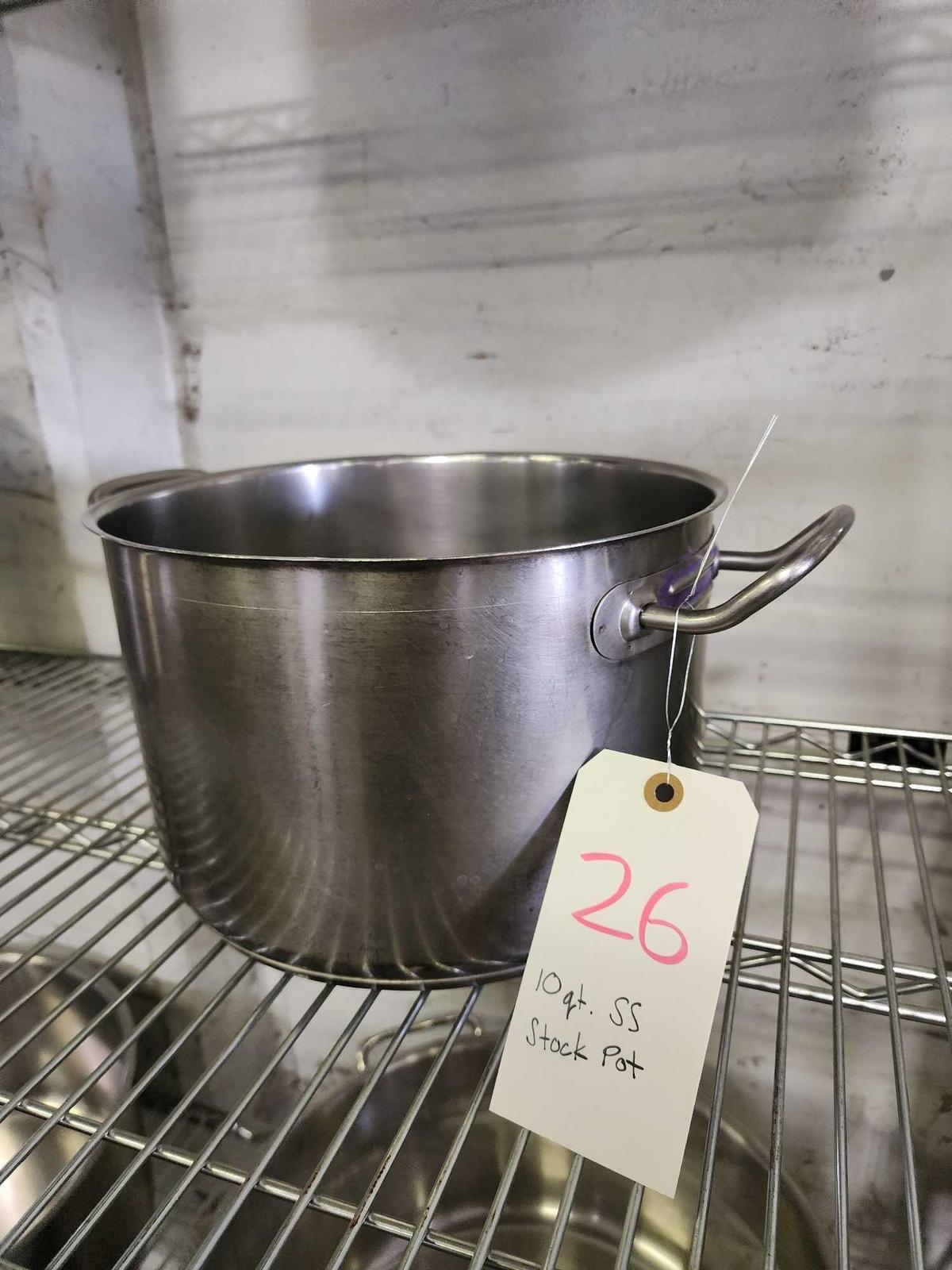 10 qt. Stainless Steel Stock Pot