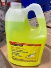 4 OF 3.78 L BOTTLES OF NO-NAME ALL PURPOSE LEMON CLEANER / DISINFECTANT