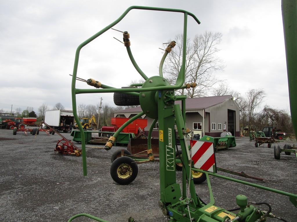 KRONE KW 5.50/4X7T HAY TEDDER