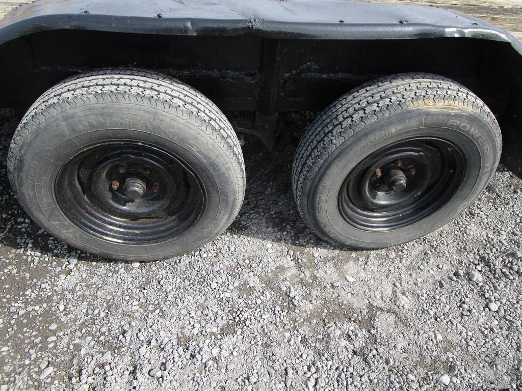 BLACK BUMPER HITCH TRAILER