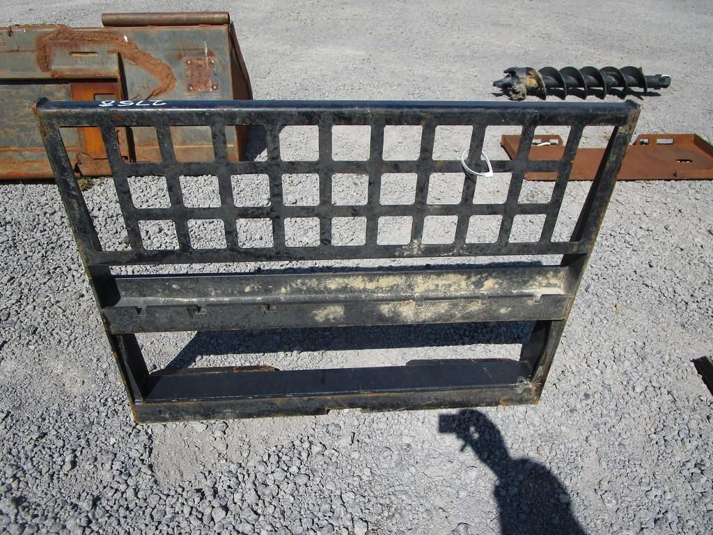 PALLET FORK BACKING PLATE