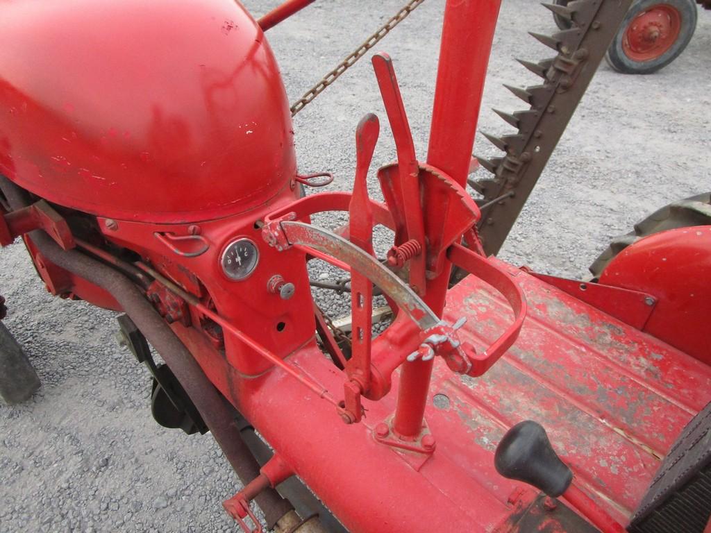 FARMALL CUB W SIDE MOUNT SICKLE MOWER