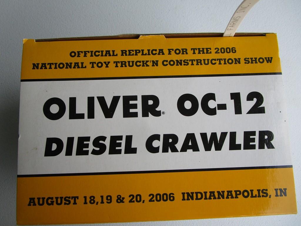 TOY OLIVER OC-12 DIESEL CRAWLER