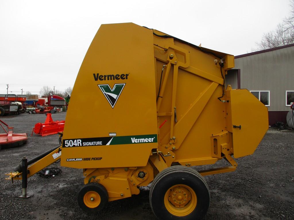 VERMEER 504R SIGNATURE RD BALER