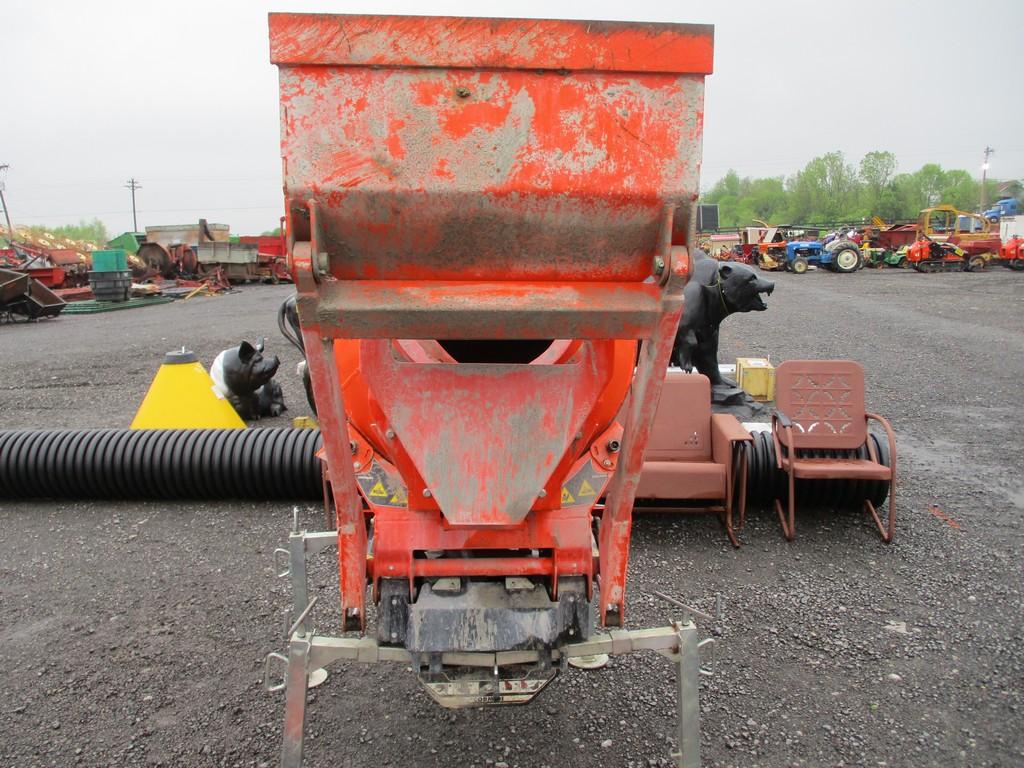 CORMIDI SELF-LOADING CONCRETE MIXER ATTACHMENT W STAND AND 3 CHUTE ATTACHMENT