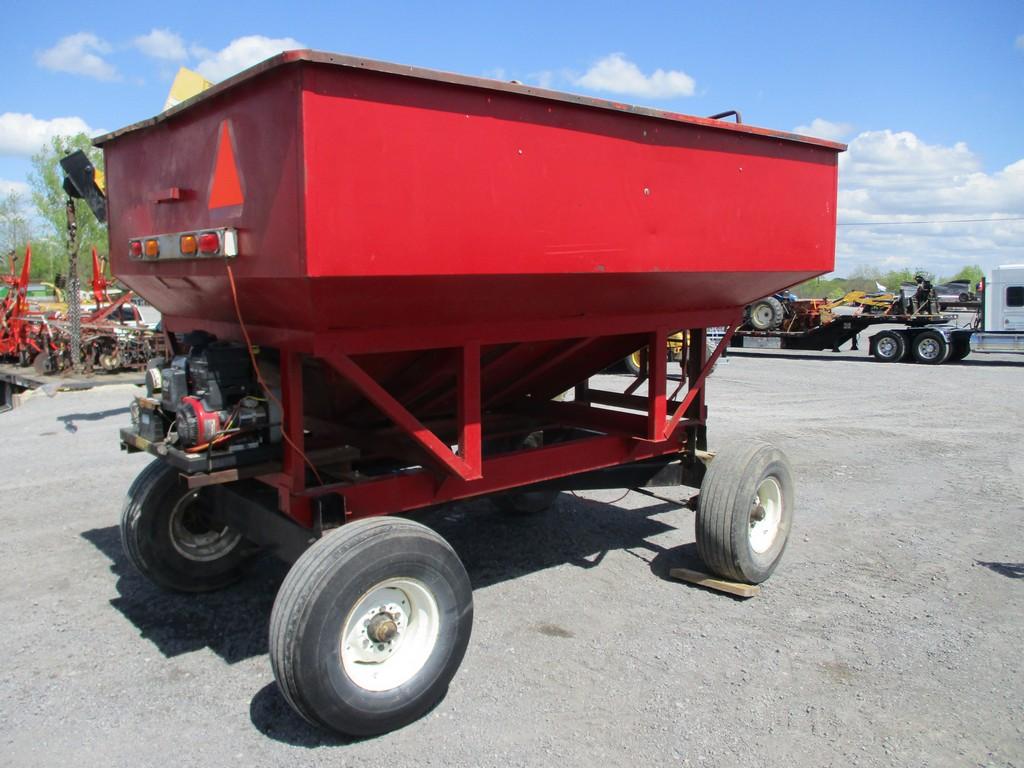 RED GRAVITY WAGON W SEED VAC SYSTEM