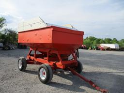 ORANGE GRAVITY WAGON W HYD AUGER