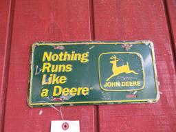 (3) John Deere Signs