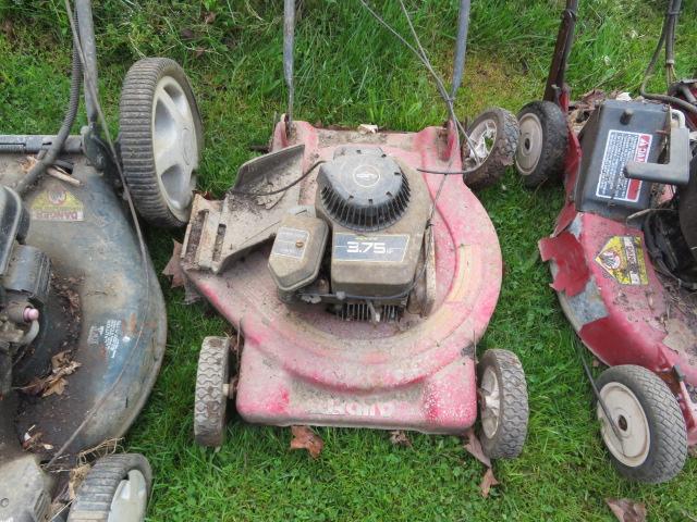 (4) Push Mowers (for parts)