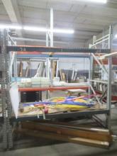 Pallet Rack & Contents, Pex