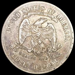 1877-S Silver Trade Dollar NICELY CIRCULATED