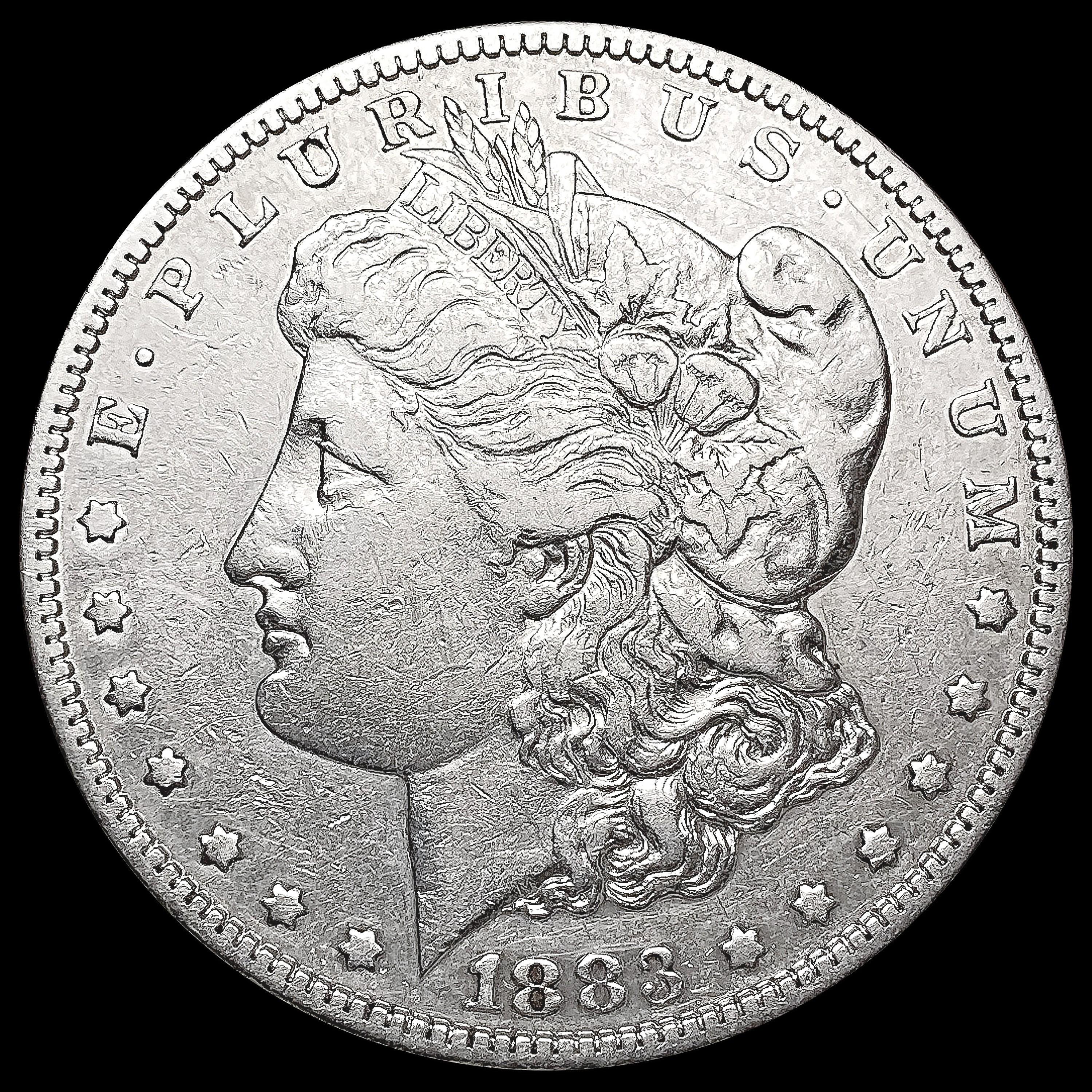 1883-S Morgan Silver Dollar CLOSELY UNCIRCULATED