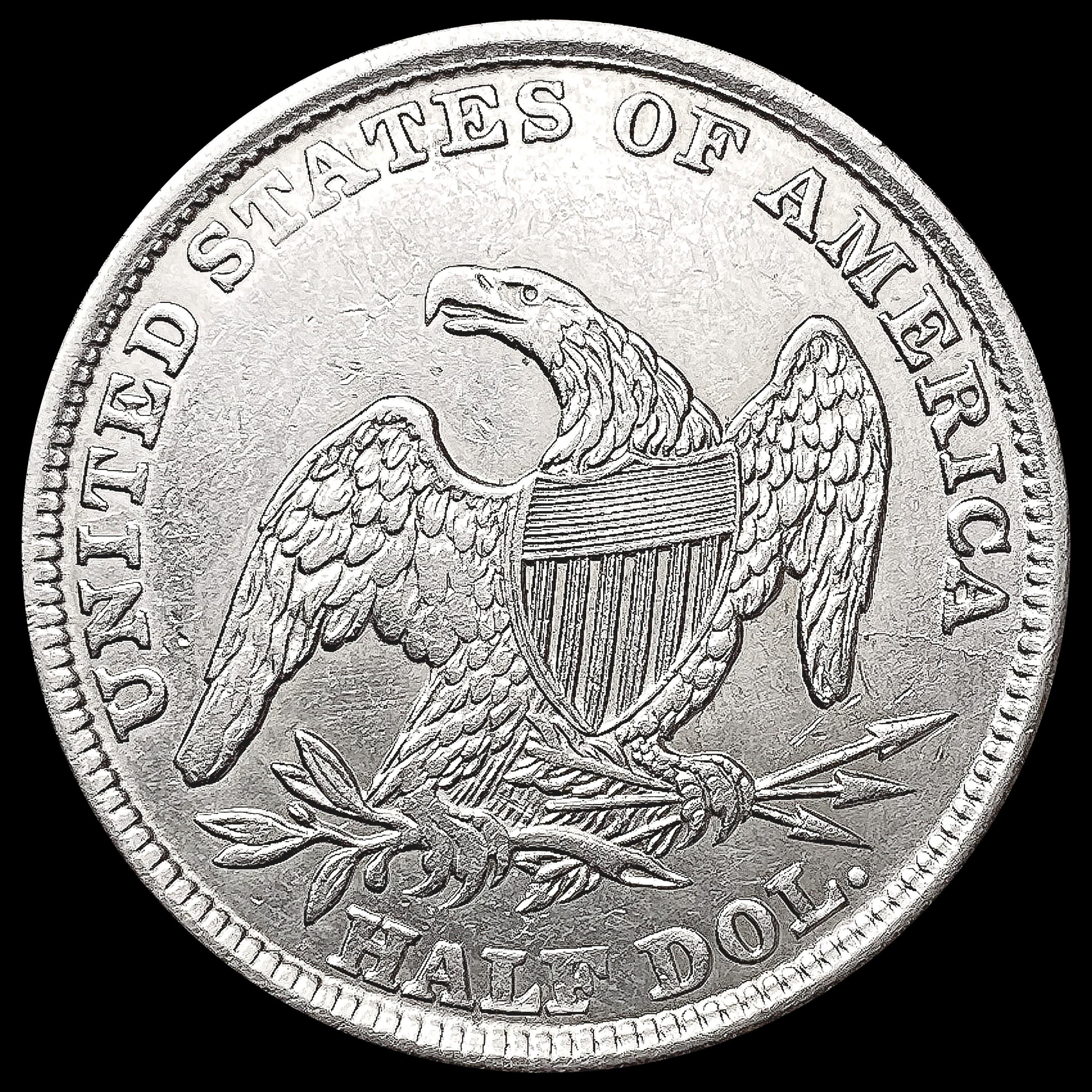 1839 Capped Bust Half Dollar CHOICE AU