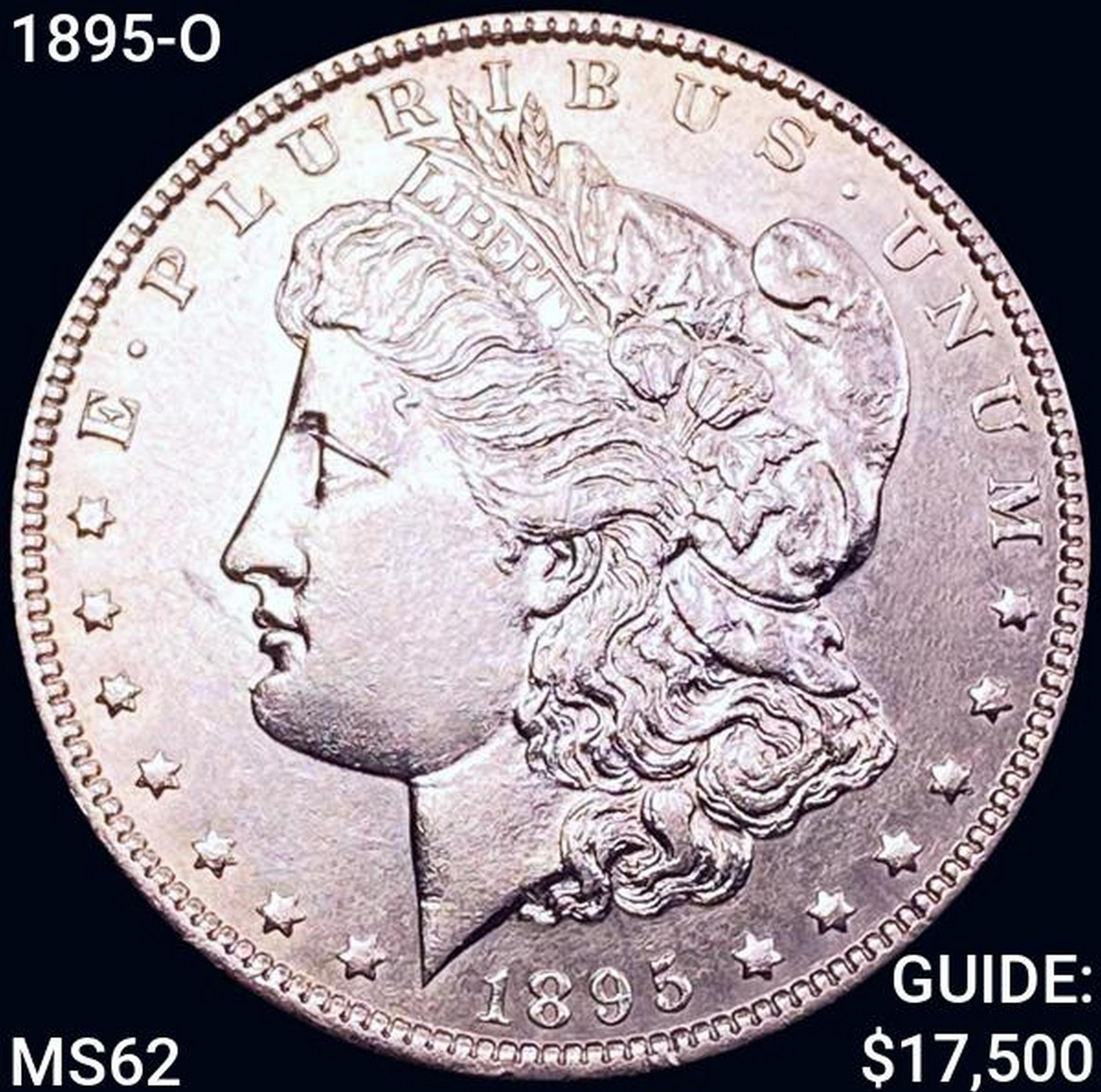 1895-O Morgan Silver Dollar UNCIRCULATED