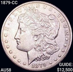 1879-CC Morgan Silver Dollar CHOICE AU