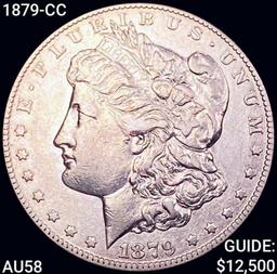 1879-CC Morgan Silver Dollar CHOICE AU