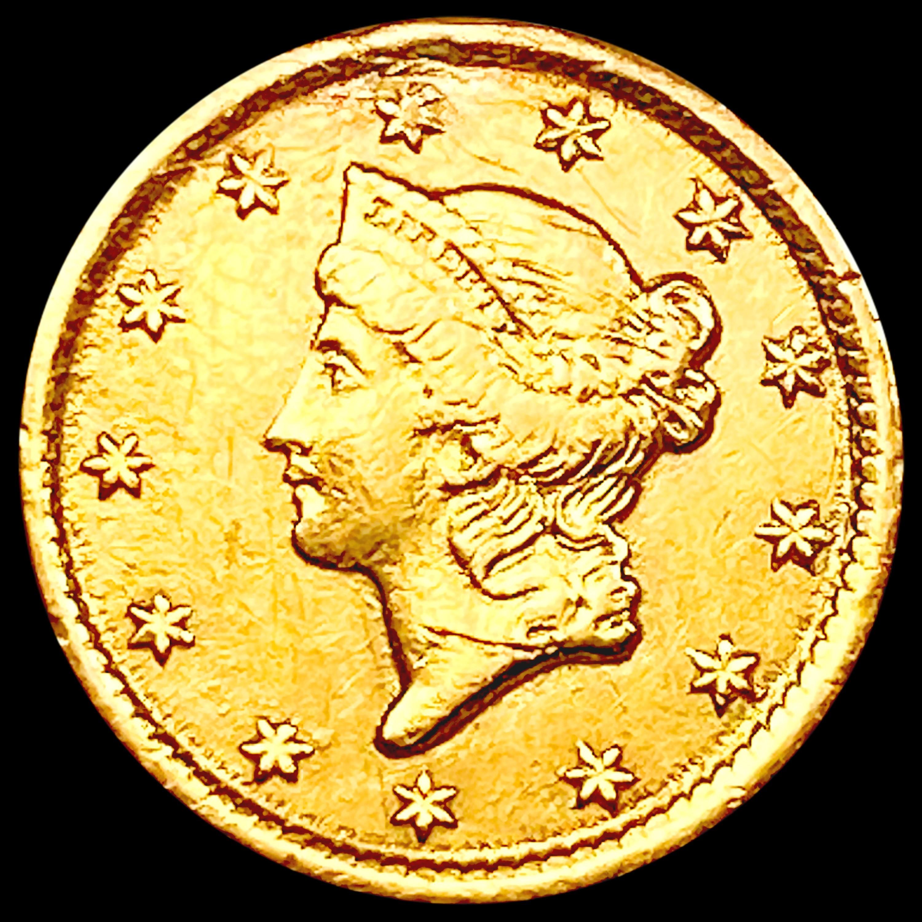 1853-O Rare Gold Dollar CLOSELY UNCIRCULATED