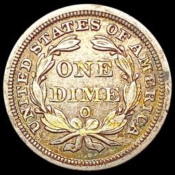 1854-O Seated Liberty Dime LIGHTLY CIRCULATED