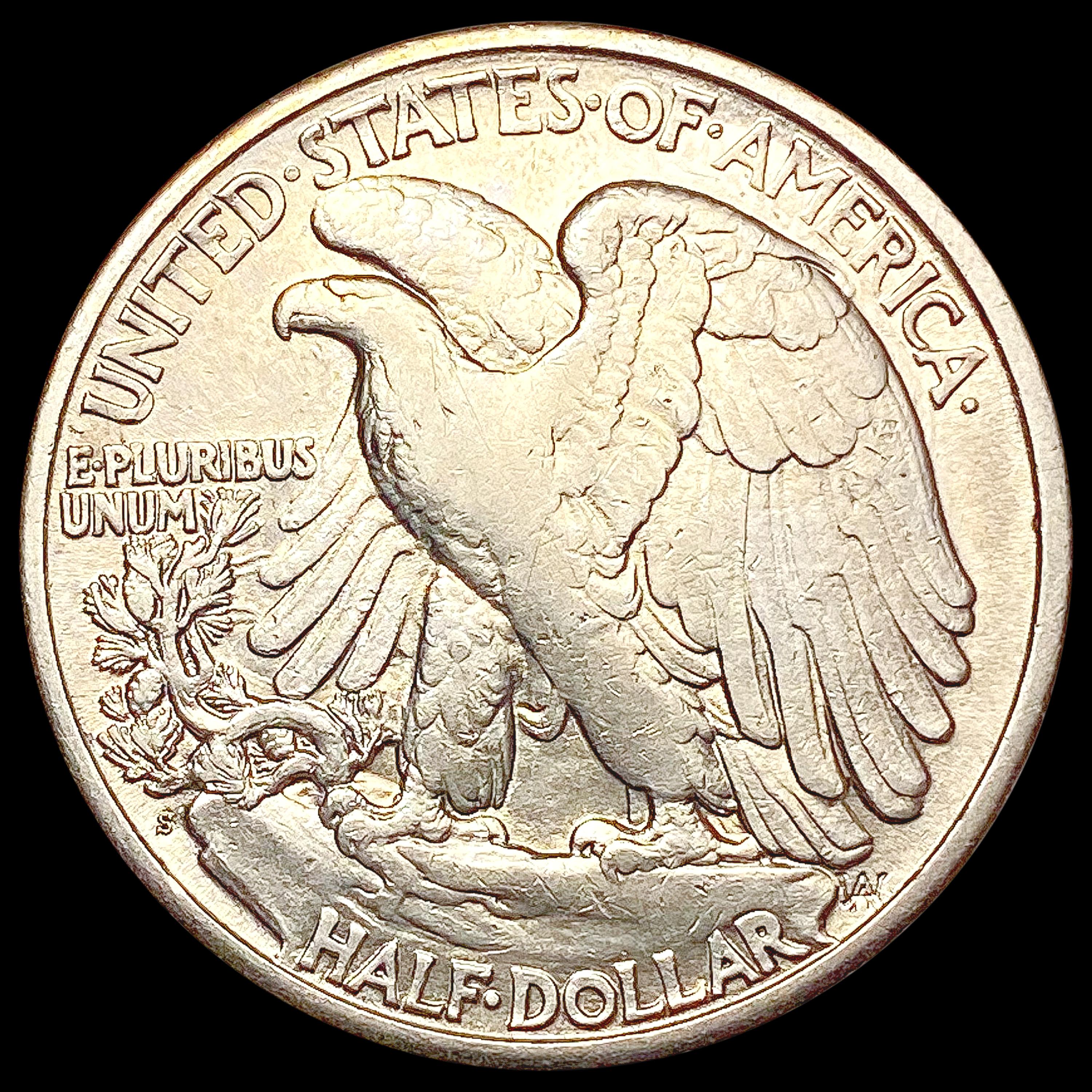 1920-S Walking Liberty Half Dollar LIGHTLY CIRCULA