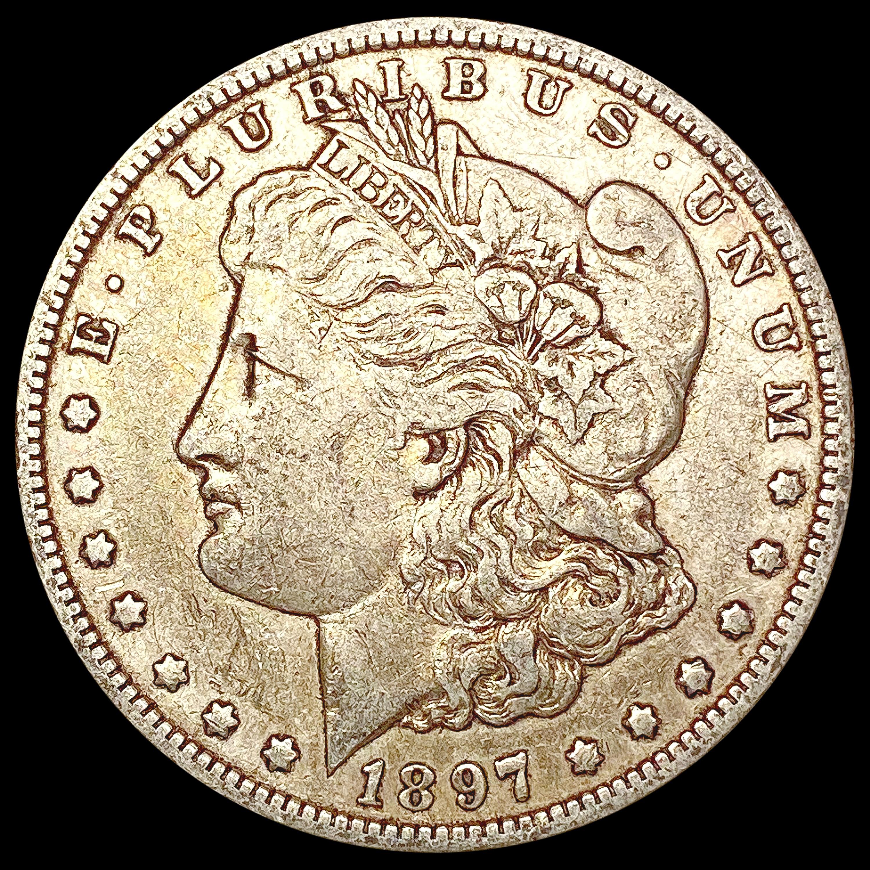 1897-O Morgan Silver Dollar LIGHTLY CIRCULATED