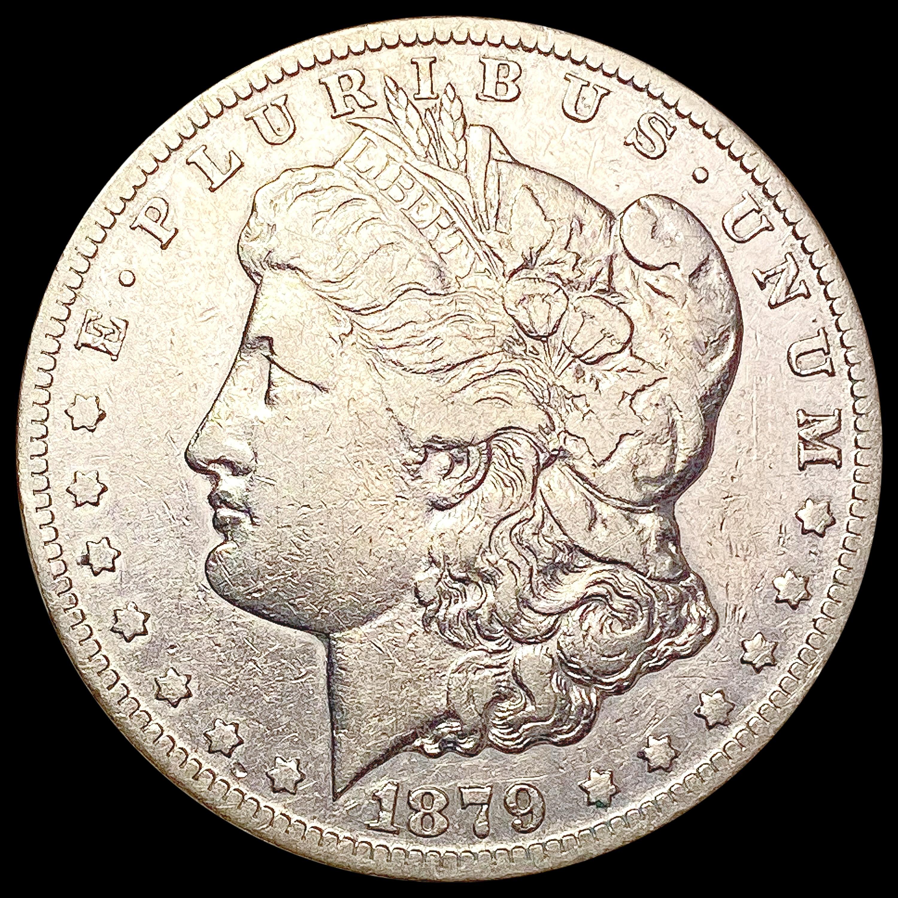 1879-CC Morgan Silver Dollar LIGHTLY CIRCULATED