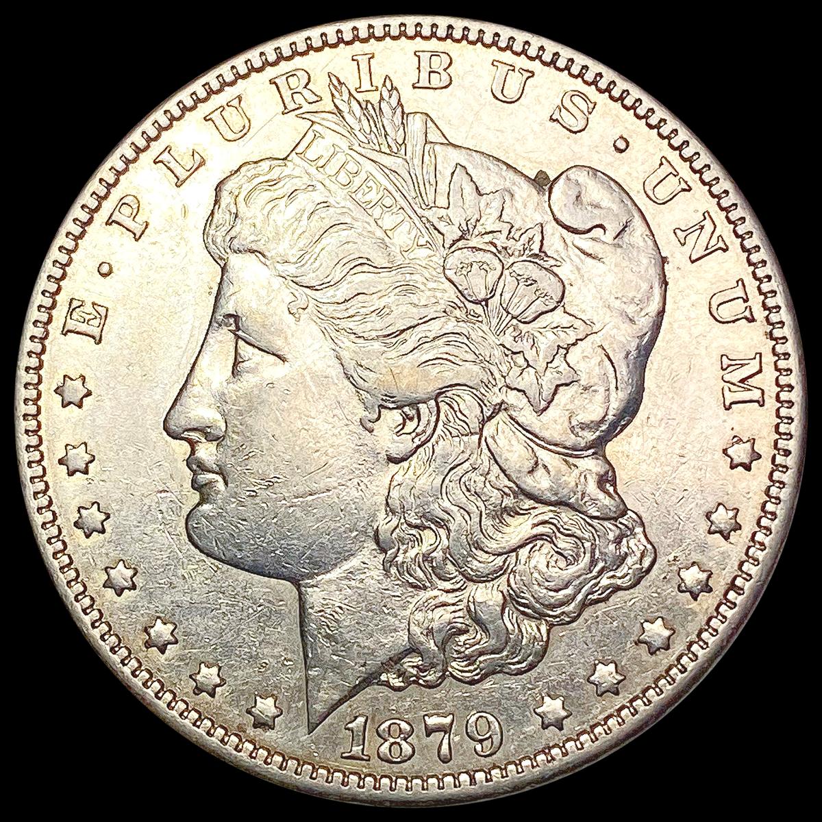 1879-S 7TF Rev 78 Morgan Silver Dollar CLOSELY UNC