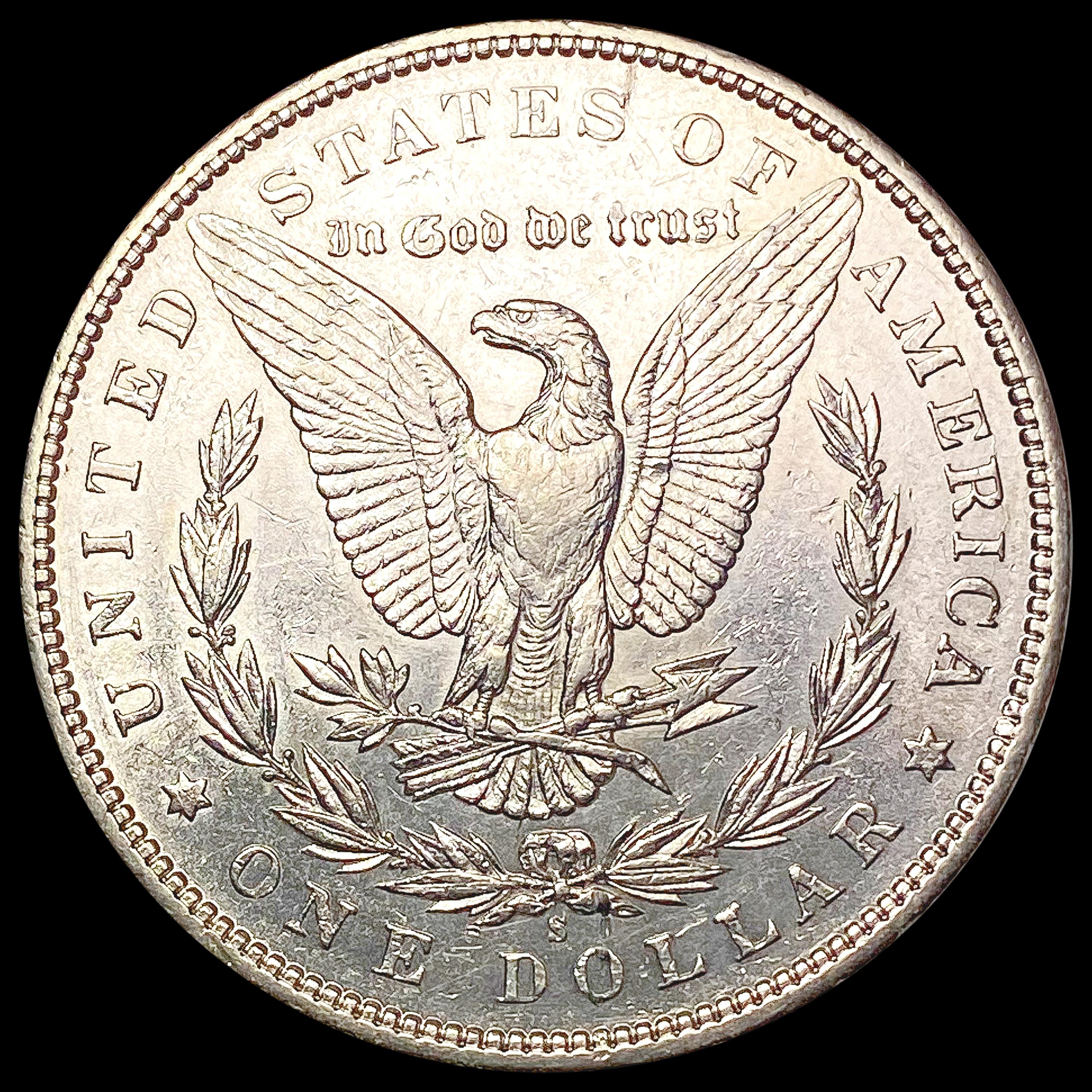 1891-S Morgan Silver Dollar CHOICE AU