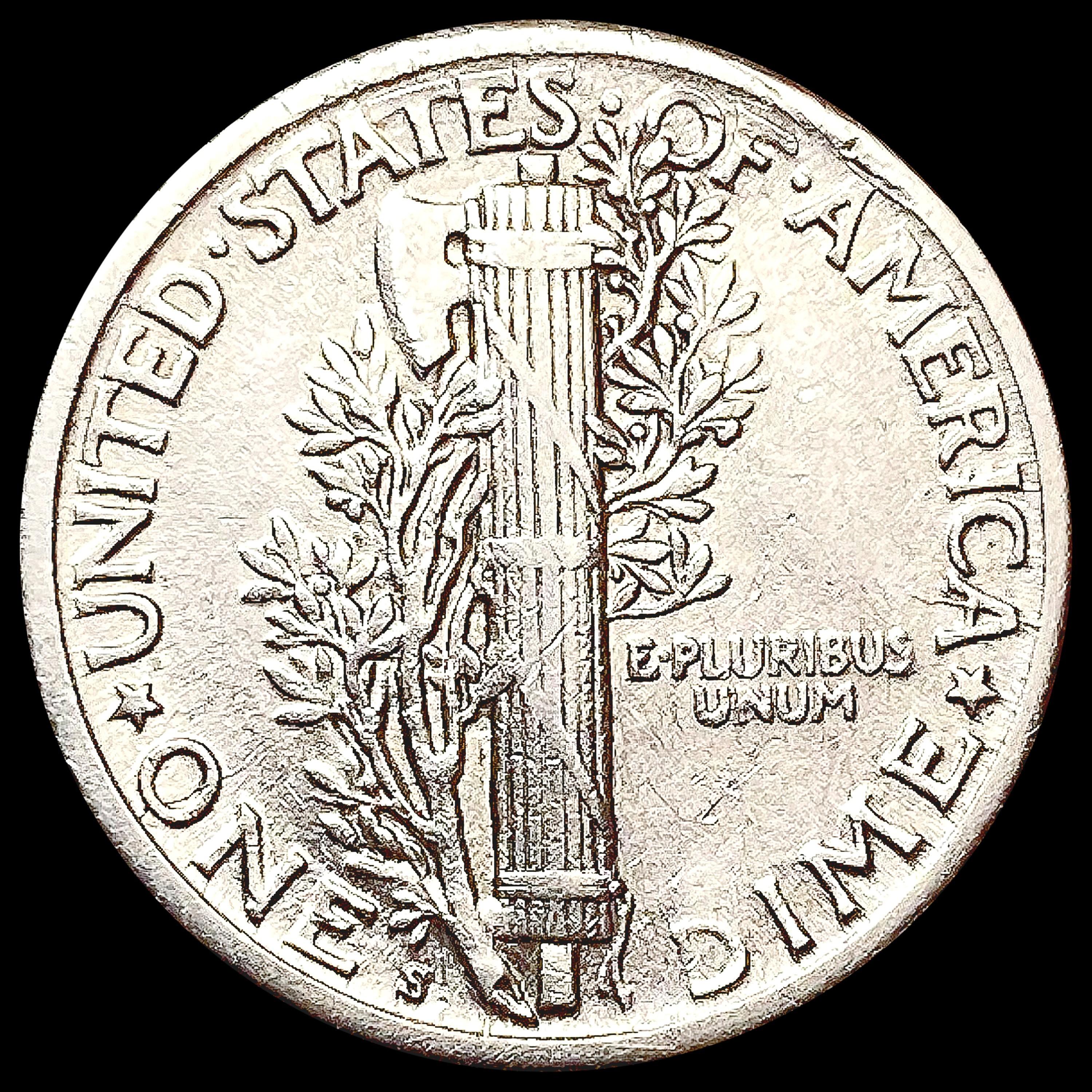 1923-S Mercury Dime UNCIRCULATED