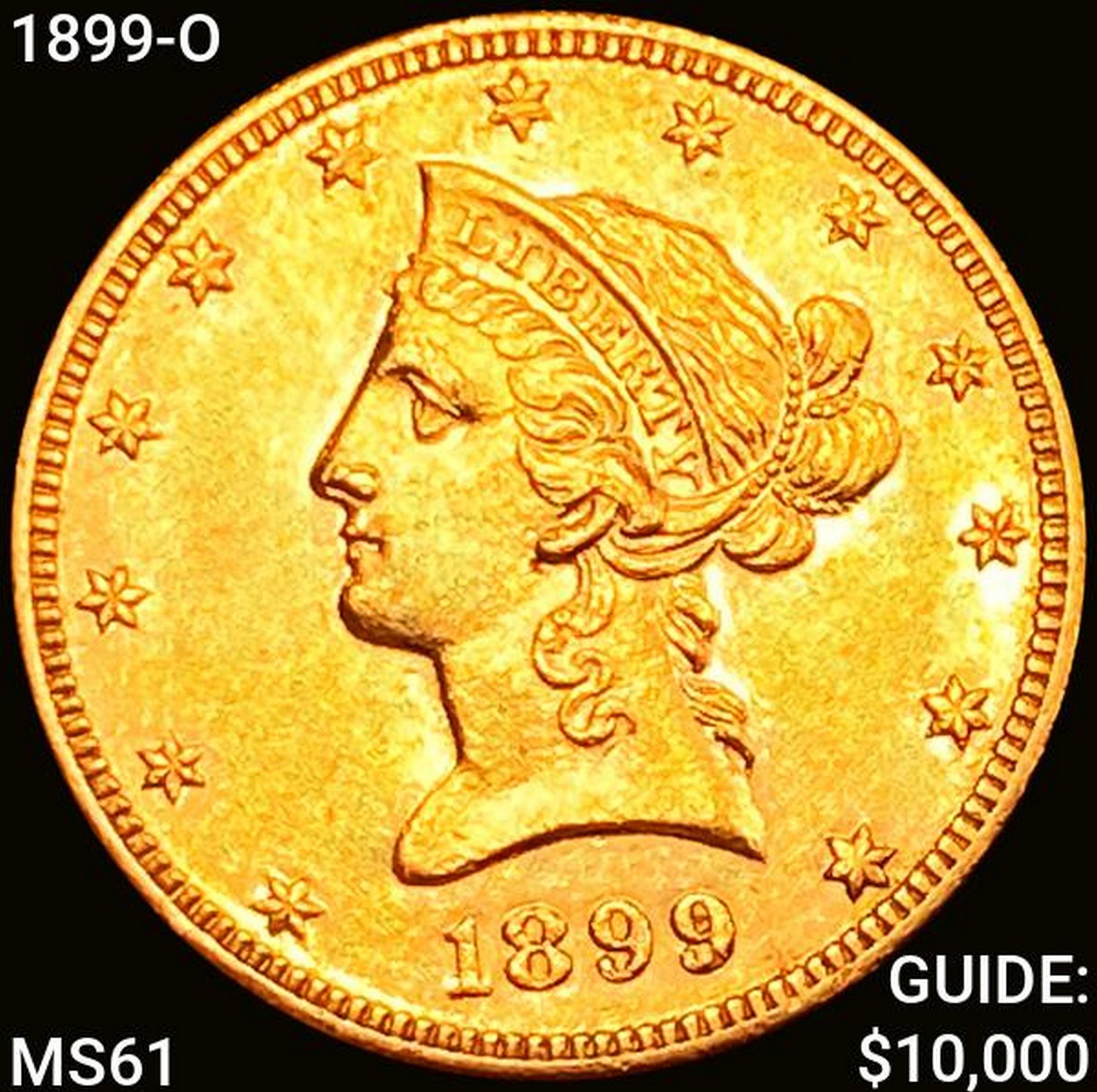 1899-O $10 Gold Eagle UNCIRCULATED