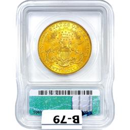 1902-S $20 Gold Double Eagle ICG MS62