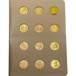 2000-2020 Sacagawea Dollar Coin Set W/Proofs [63 C