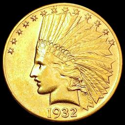 1932 $10 Gold Eagle CLOSELY UNCIRCULATED