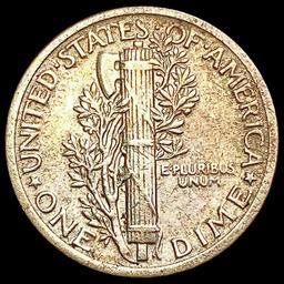 1921 Mercury Dime NEARLY UNCIRCULATED