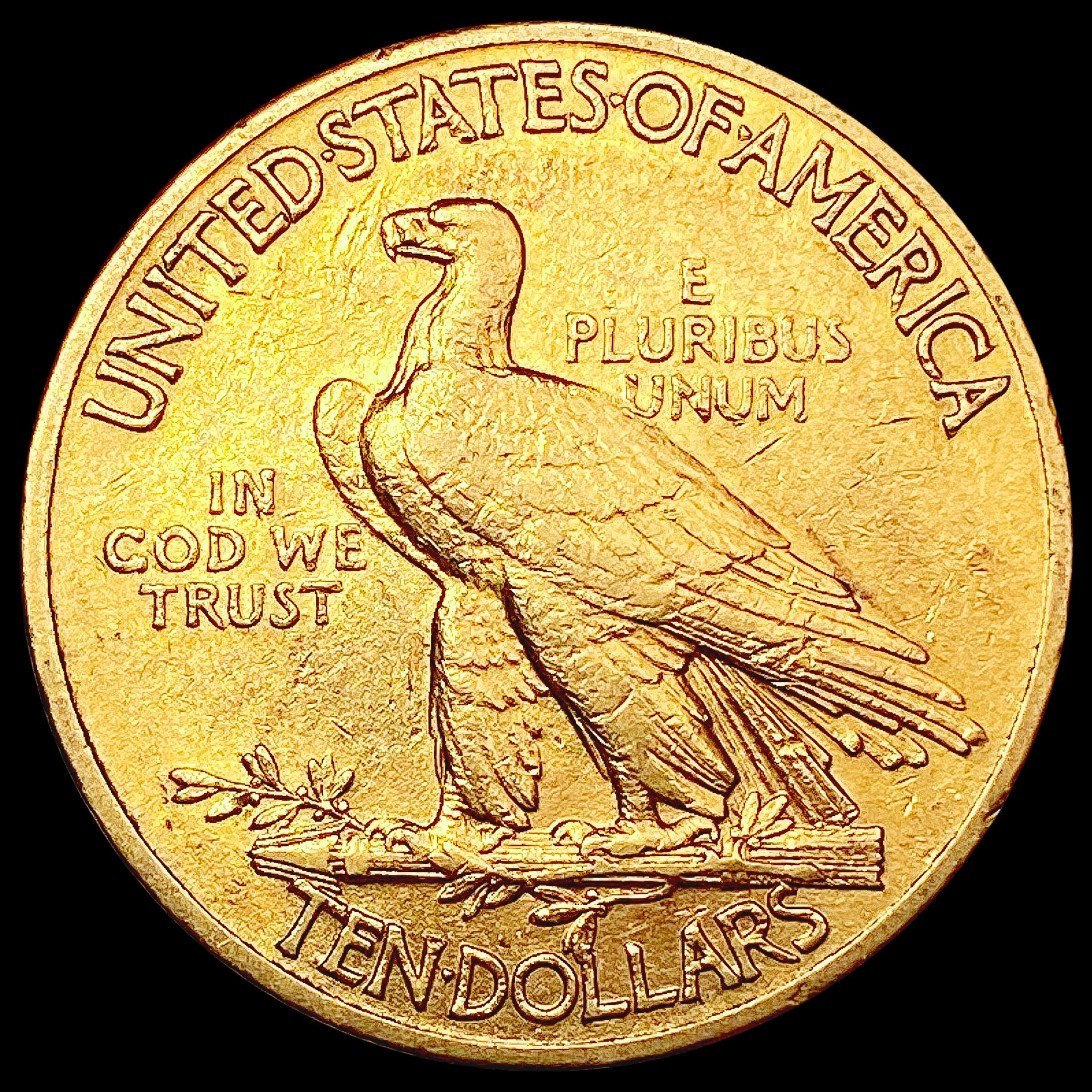 1915 $10 Gold Eagle CLOSELY UNCIRCULATED