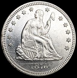 1876 Seated Liberty Quarter UNCIRCULATED