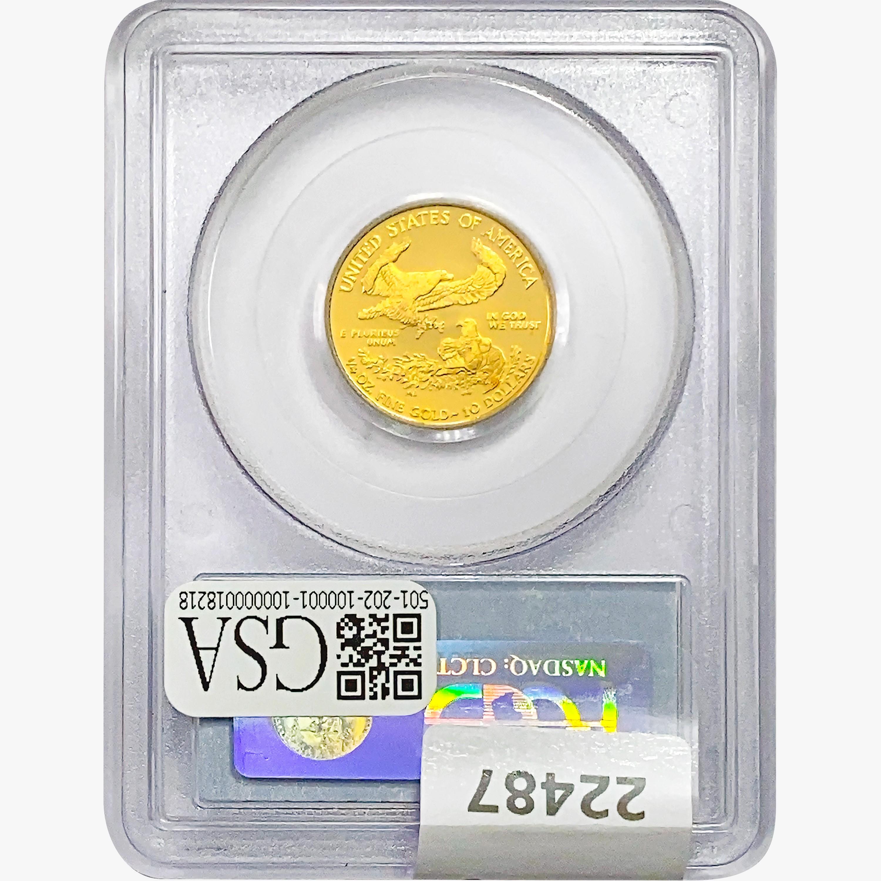 2010-W $10 1/4oz. Gold Eagle PCGS PR69 DCAM