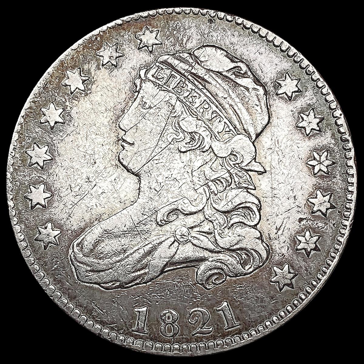 1821 Capped Bust Quarter LIGHTLY CIRCULATED