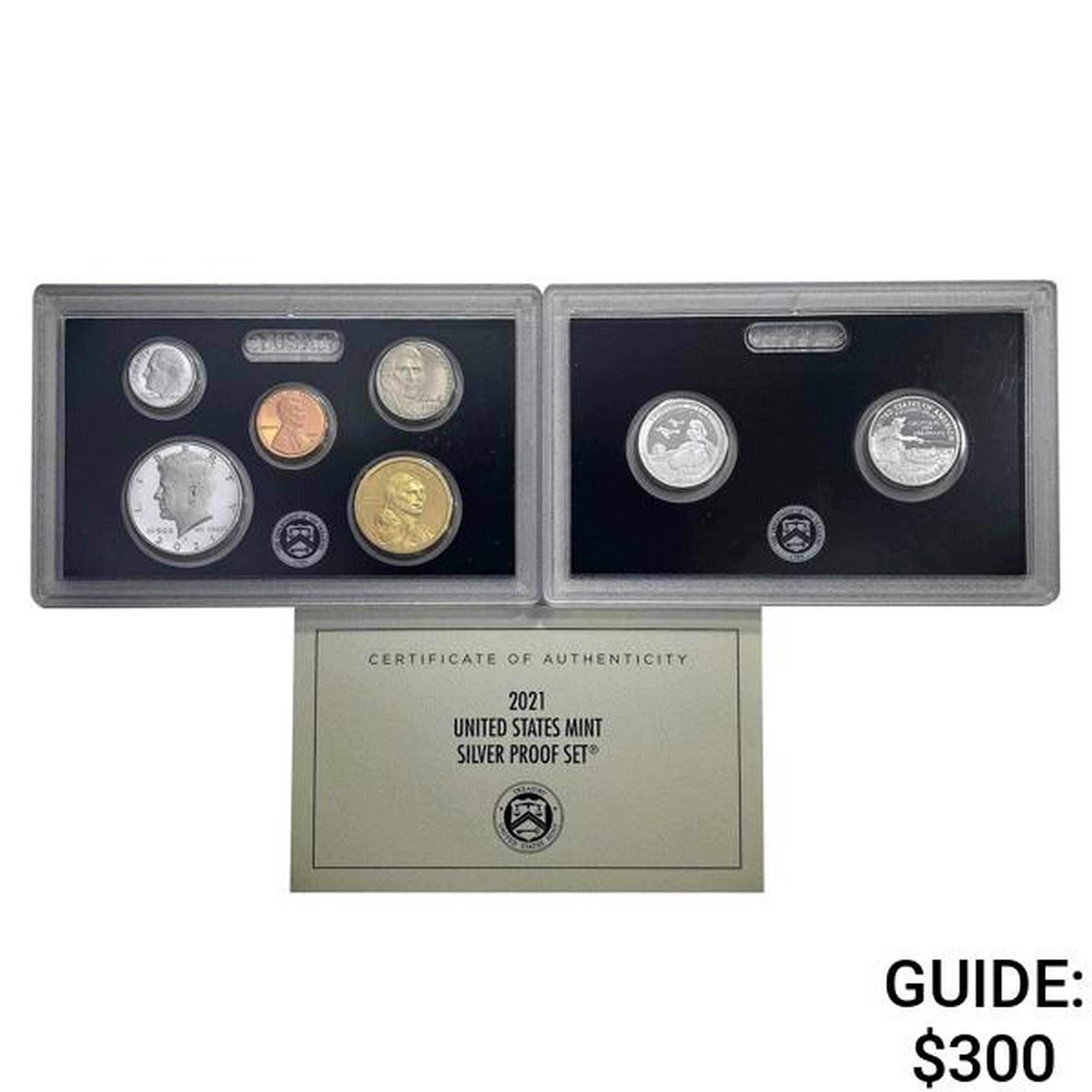 2021 Silver US Proof Set [7 Coins]