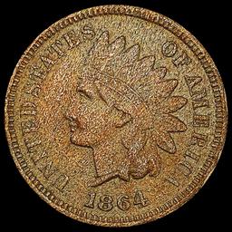 1864 Indian Head Cent NEARLY UNCIRCULATED