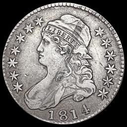 1814 Capped Bust Half Dollar NEARLY UNCIRCULATED