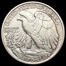 1916 Walking Liberty Half Dollar CLOSELY UNCIRCULA