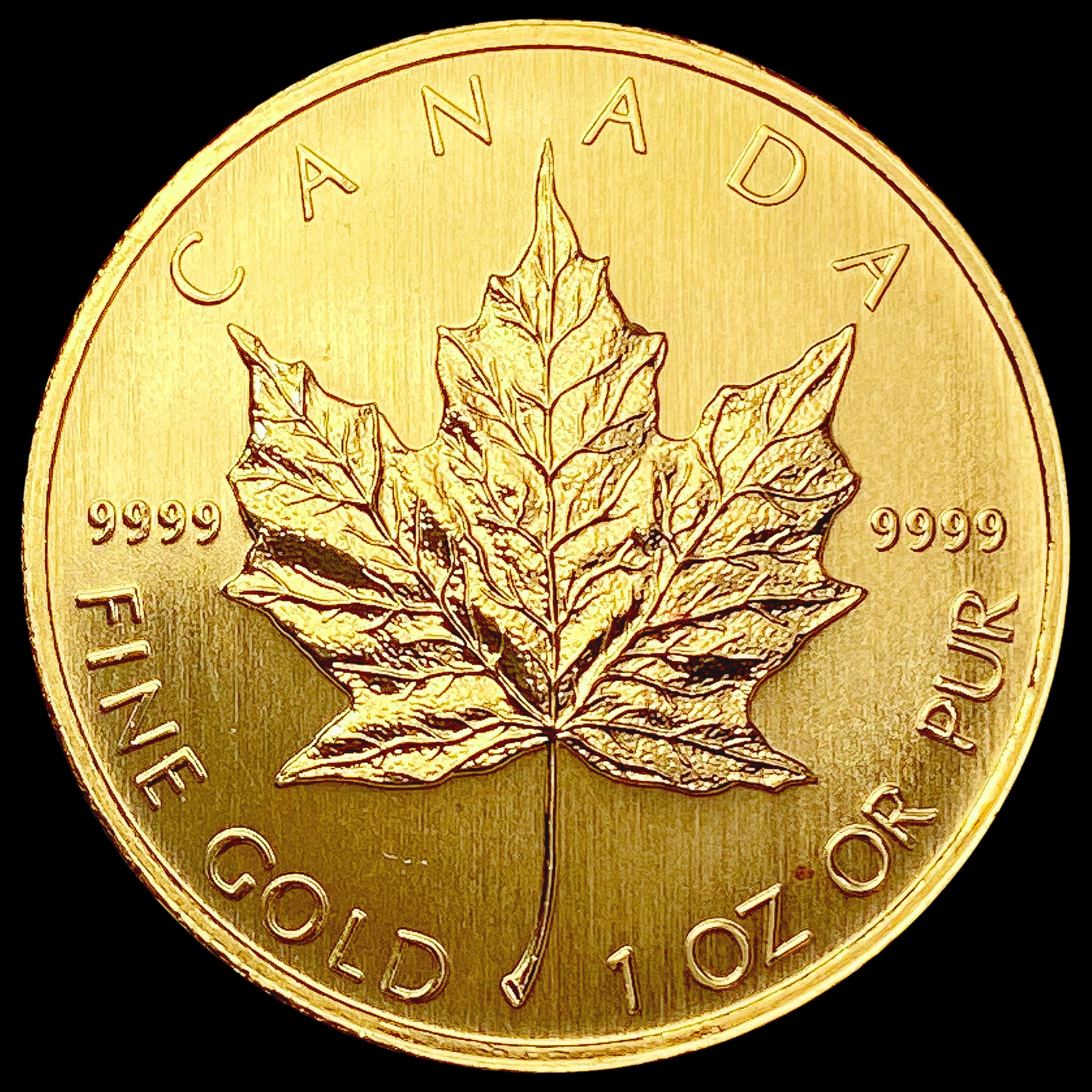 2008 Canadian Gold Maple 1oz Gold UNCIRCULATED