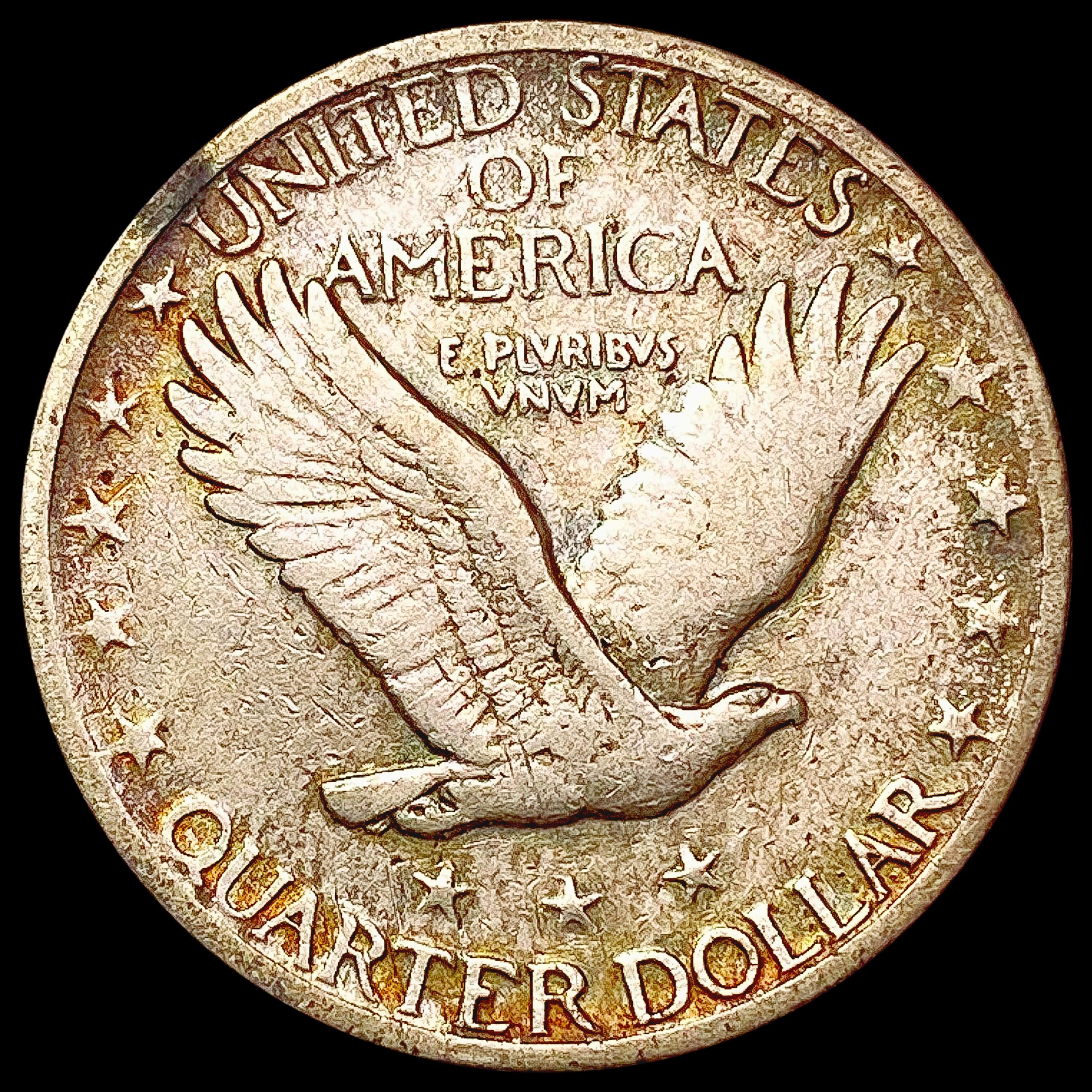 1918 Standing Liberty Quarter LIGHTLY CIRCULATED