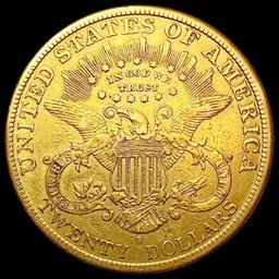 1883-S $20 Gold Double Eagle CLOSELY UNCIRCULATED