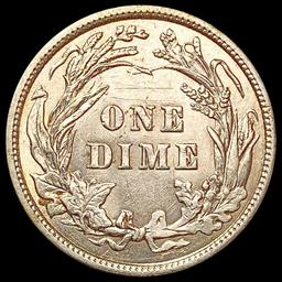 1907 Barber Dime UNCIRCULATED