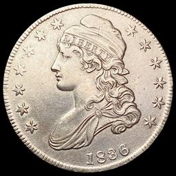 1836 Capped Bust Half Dollar CLOSELY UNCIRCULATED