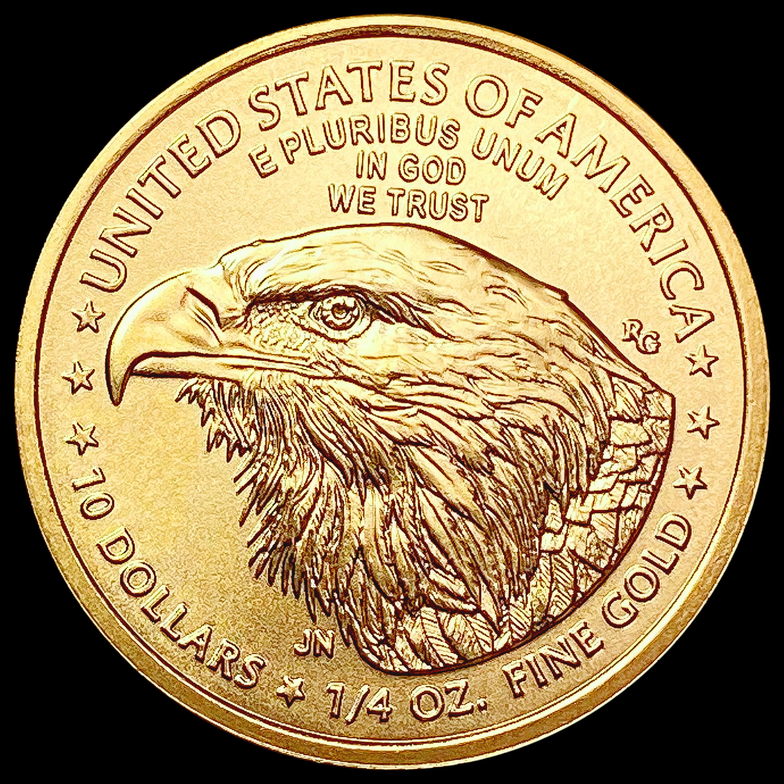 2023 American Gold Eagle 1/4oz SUPERB GEM BU